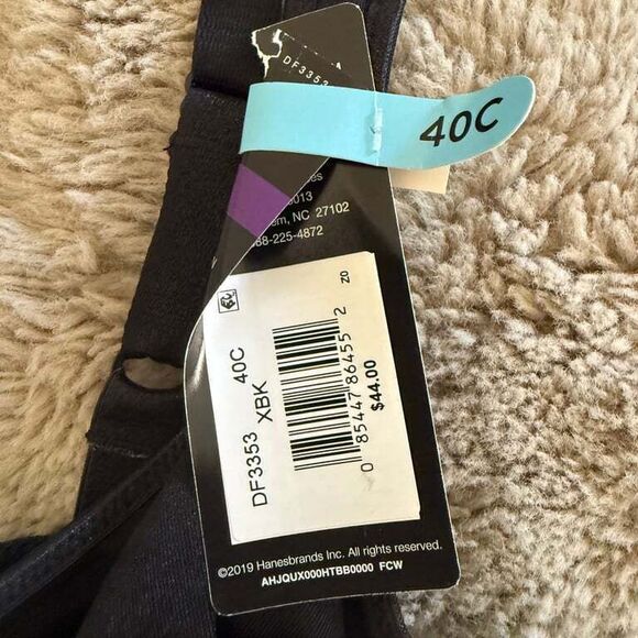 NWT Bali Women's Light Lift Side Shaping Underwire Bra 40C - Picture 2 of 5